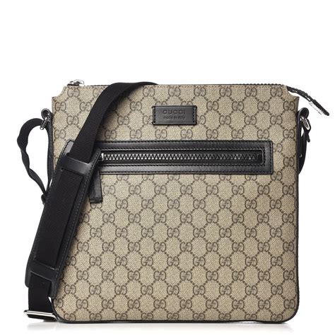 supreme lv messenger bag black|gucci flat Messenger bag.